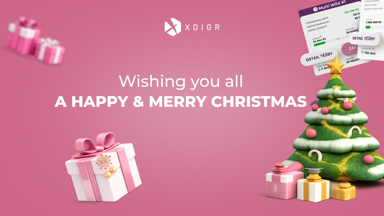 Wishing you a Merry and Happy Christmas, XDIGR ⛏️